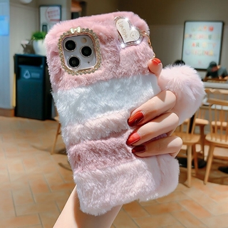 หรูหรา เพชร รัก ซิลิกาเจล เคสโทรศัพท์ Samsung J6 A5 A7 2018 A8 A9 Note 20 Ultra Note 10 Lite 9 8 5 4 3 2