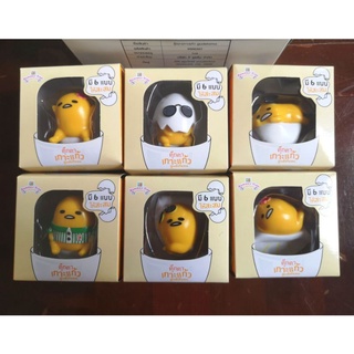 เกาะแก้วไข่ขี้เกียจ 7-11 ไทย Gudetama ครบเซ็ต 6 แบบ ไม่ขายแยก ของใหม่ไม่แกะ