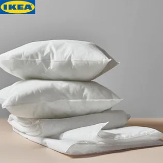 IKEA SKÖLDBLAD เควิลบลอด หมอน เนื้อนุ่ม50x80 ซม.หมอนผ้าโพลีโพรพิลีนเนื้อนุ่มดูแลรักษาง่ายไส้โพลีเอสเตอร์จากแหล่งรีไซเคิล