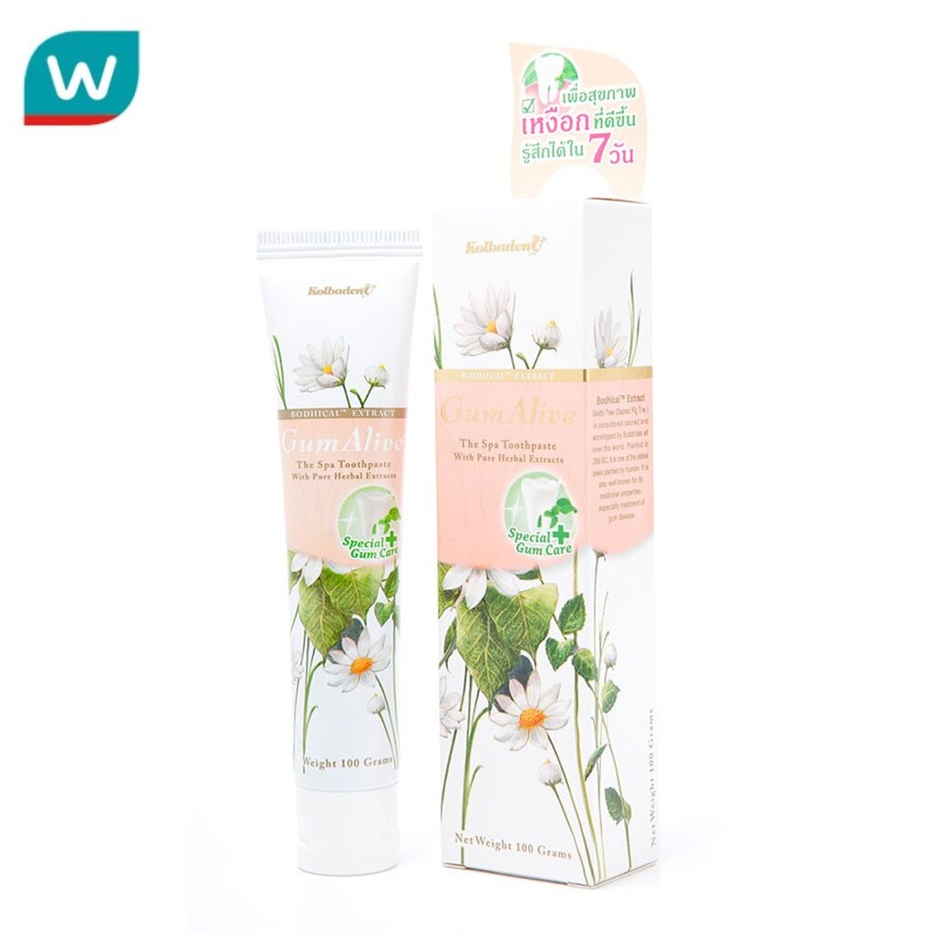 Kolbadent คอลบาเด้นท์ ยาสีฟัน กัม อะไลฟ์ สเปเซียล กัม แคร์ 100 กรัม
