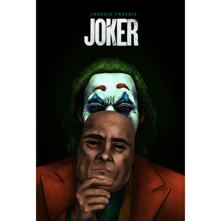 โปสเตอร์หนัง Joker โจ๊กเกอร์ ภาพยนตร์ Movie Poster ภาพติดผนัง ตกแต่งบ้าน รูปติดห้อง ของสะสม ร้านคนไทย