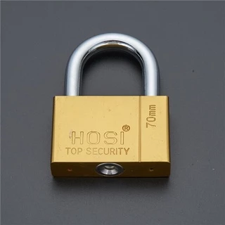 แม่กุญแจล็อค ดอก สีทอง ตัวล็อคเหล็ก 70MM Iron padlockยาวและสั้น กันน้ำคุณภาพสูง กุญแจล็อค กุญแจ กุญแจบ้าน