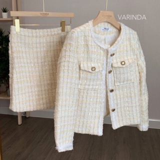 พร้อมส่ง👩 ‘CHIFFON TWEET SET’ 👩varinda 079