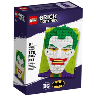 Lego 40428 : Brick Sketches Joker ของใหม่ ของแท้ พร้อมส่ง