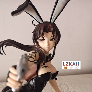 【OFFICIAL Ver 】ฟิกเกอร์อนิเมะ B-style BLACK LAGOON - Ravy Two-Hand 1/4 35 ซม.