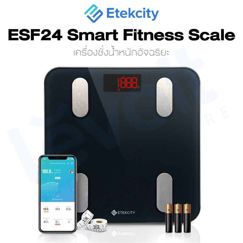 Etekcity ESF24 ESF14 Smart Fitness Scale เครื่องชั่งน้ำหนัก ที่ชั่ง ...