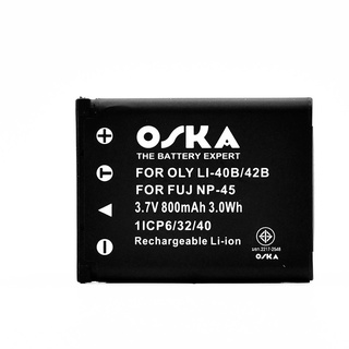 OSKA Camera Battery for Olympus LI-40B/42B