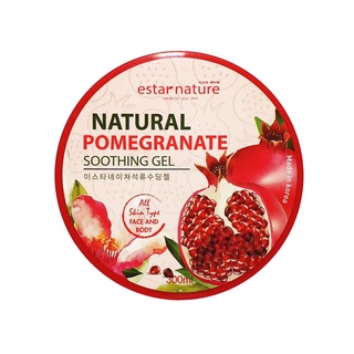 ESTAR NATURE Natural Pomegranate Soothing Gel 300mlเจลทับทิมจากเกาหลี