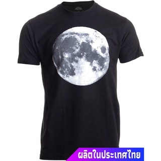 แขนสั้นcrew neck2021 ข้อเสนอพิเศษ NASA Logo ช่องว่าง The Moon NASA Photography Astronomy Space Nerd Full Luna For Men Wo