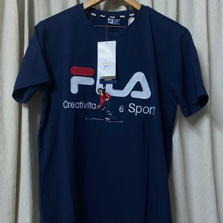 ขายเเสื้อ Fila sizeL อก40 ผ้าใส่สบายไม่ร้อน มือ1