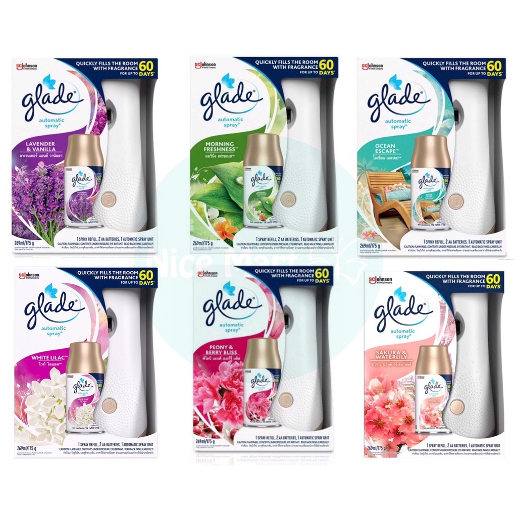 Glade Automatic spray เกลด เครื่องพ่น สเปรย์ น้ำหอมปรับอากาศ