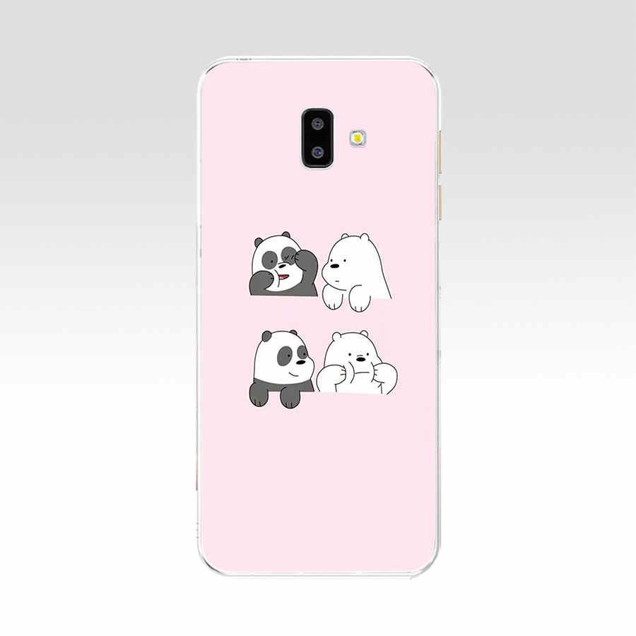 เคสโทรศัพท์ ซิลิโคน ลายการ์ตูนหมี สําหรับ Samsung Galaxy Grand Prime A3 2017 J6 2018 Plus J5 2017 J8 2018 #8