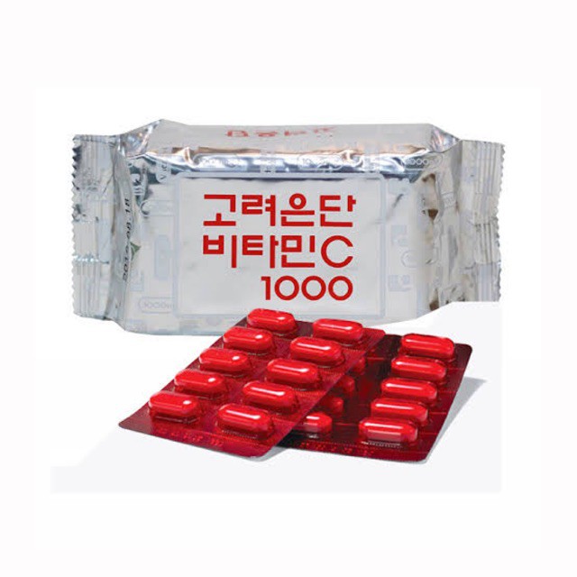 พร้อมส่ง! 🍊  วิตามินซีอึนดัน KoreaeundanVitaminC1000mg. วิตามินซีนำเข้าจากเกาหลีของแท้ ขนาดแพ็ค 60 เม็ด