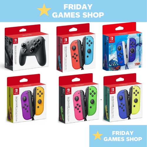 JoyCon Controllers Nintendo switch Neon Red blue ลาย อื่นๆ สินค้าใหม่