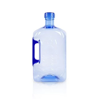 Premiumwatertank ถังน้ำ ถังน้ำดื่ม PET ขนาด 7.9 ลิตร มือจับ ถังฝาเกลียว สีน้ำเงิน