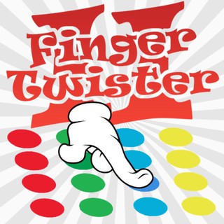 เกม Finger Twister Games เกมวางนิ้วตามสี Finger Dance Family Fun Board Game Kids Children