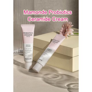 สูตรใหม่ Mamonde Probiotics Ceramide Cream ครีมเซราไมด์ เนื้อบางเบา สร้าง skin barrier