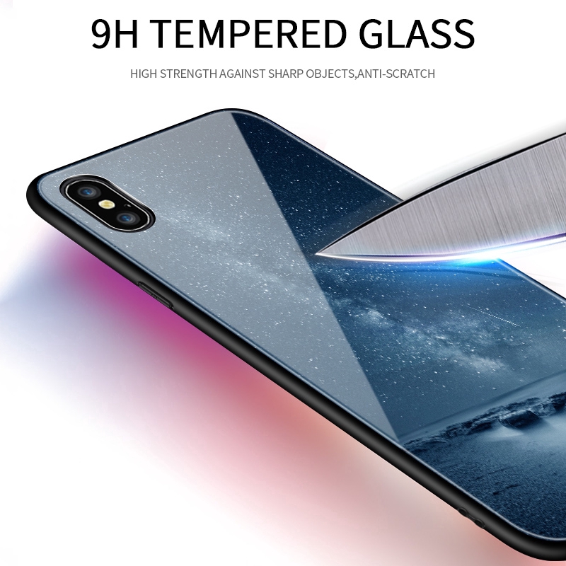 Huawei Y6P Y5P Y6S Y9S Y5 2018 Y6 Pro 2019 Prime 2020 เคสหัวเว่ย สำหรับ Case Fantasy Space Aurora Moon Starry Elk เคส เคสโทรศัพท์ เคสมือถือ #8