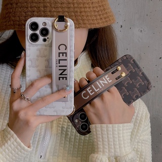 เคสโทรศัพท์มือถือ กันกระแทก พร้อมสายคล้องมือ สําหรับ iPhone 14 13 12 11 Pro Max Plus XS XR X