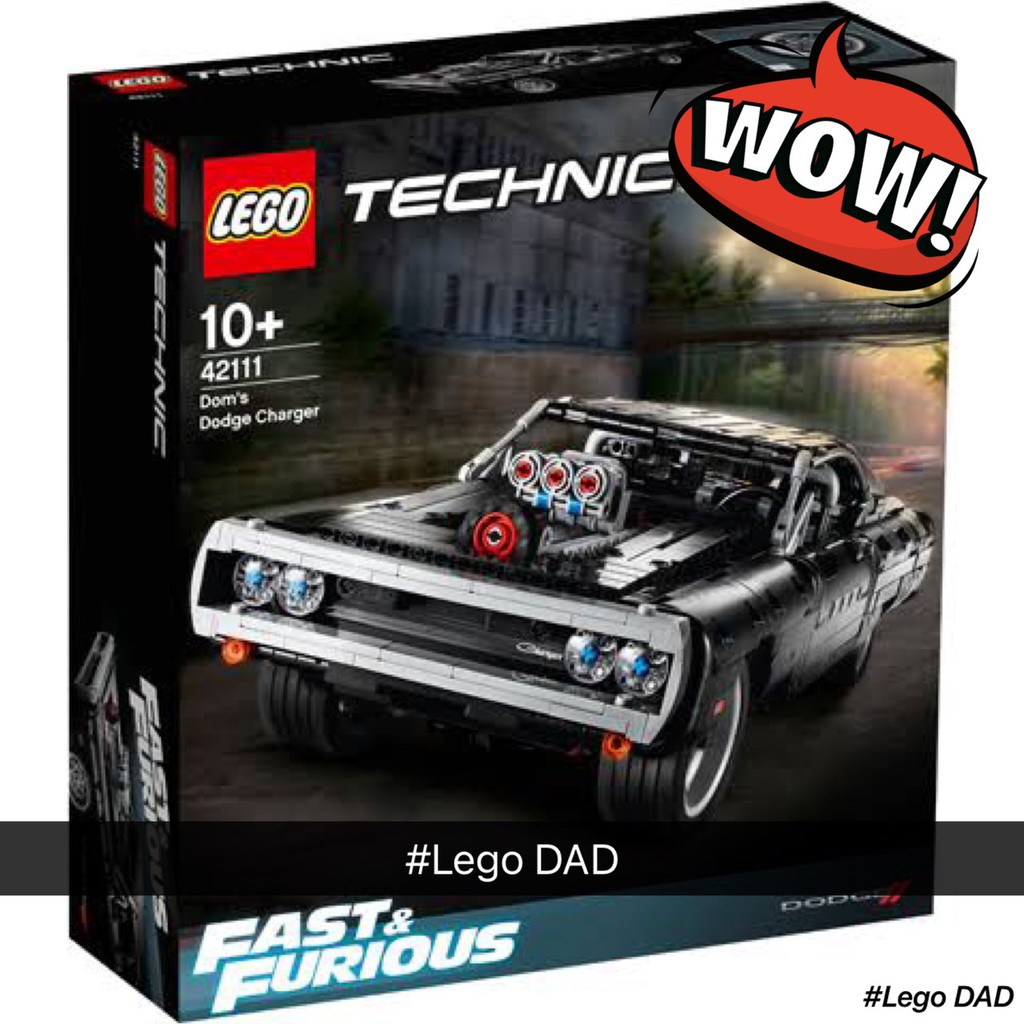 Lego Technic 42111 Dom's Dodge Charger ของแท้ 100% พร้อมส่ง
