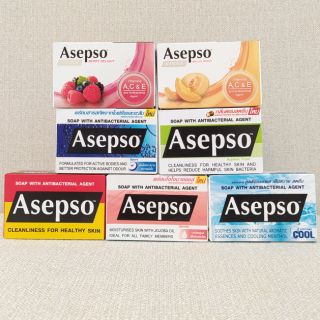 อาเซปโซ ASEPSO สบู่ก้อน 70-80กรัม