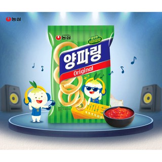 พร้อมส่ง​ 농심 양파링​ ขนมหัวหอมอบกรอบ  Nongshim Onion Ring