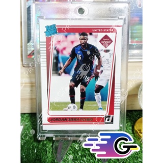 การ์ดนักฟุตบอล  2021-22 Panini Donruss Soccer Road To Qatar Base Card #194 jordan siebatcheu RC