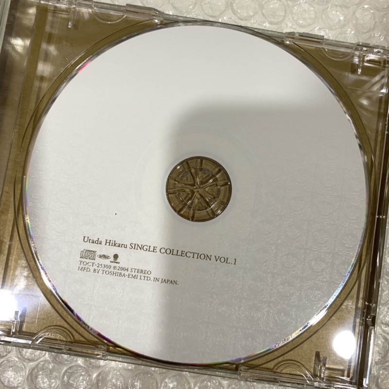 พร อมส ง Cd ซ ด เพลง Utada Hikaru Single Collection Vol 1 แผ น Japan Shopee Thailand