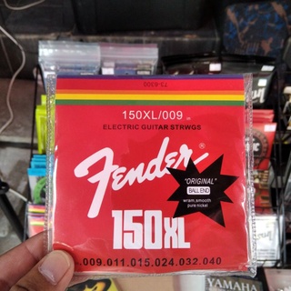 [ สินค้าเทียบเท่าเกรดA]สายชุดกีต้าร์ไฟฟ้า Fender เบอร์ .009