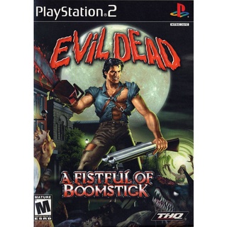 Evil Dead: A Fistful of Boomstick PS2 แผ่นเกมส์PS2 เกมเพล2 แผ่นไรท์