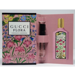 Vial 🌈 GUCCI 💢 FLORA Gorgeous Gardenia EDP 1.5ml น้ำหอมชนิดพกพา ไวออลแท้💯 ตัวใหม่ล่าสุดดด หอมมากกกก