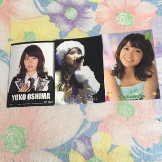 Card akb48 yuko oshima 3ใบ