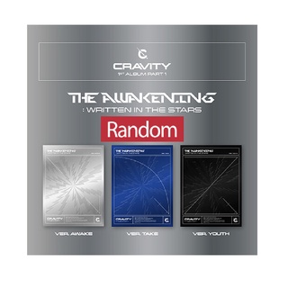 Cravity - อัลบั้ม 1st Full Part.1 [the Awakening :Written in the Stars] [CD Ver] (สุ่มปก)