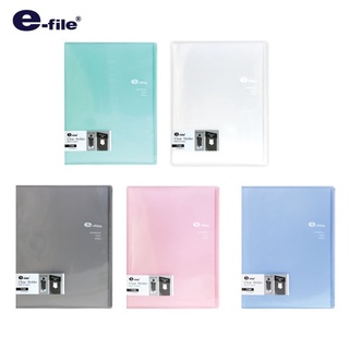 แฟ้มโชว์เอกสาร แฟ้มโฮลเดอร์ e-file อี-ไฟล์ รุ่น 710A แฟ้มปกสอด