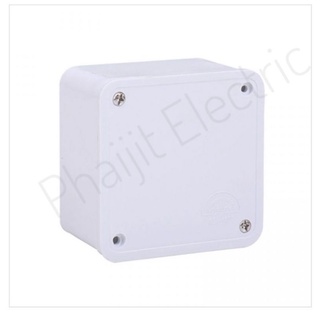 Haco ER332 กล่องพักสาย 3″x3″x2″ (76x76x51มม.)กล่องพักสาย ชนิดกันฝุ่นและกันละอองน้ำ–Junction Boxes IP44