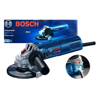 BOSCH เครื่องเจียร์ 4 นิ้ว รุ่น GWS 900-100S สำหรับงานหนัก เครื่องเจียรไฟฟ้า 4 นิ้ว BOSCH รุ่น GWS 900-100S (ปรับรอบได้)