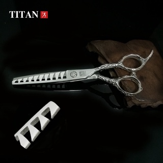 กรรไกรตัดผม ไททั่น Titan TDH630 เคอรี่ 2-3 วัน