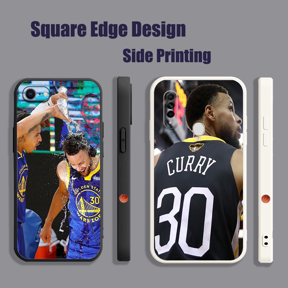 บาสเกตบอล Currys Jersey AAC15 สําหรับ OPPO A12 A3S A5S A5 A7 A15 A15S A16 A16S A12E เคสโทรศัพท์ขอบสี