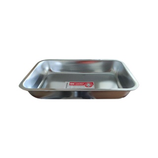 ถาดแสตนเลสเนื้อหนา ราคา 120 บ