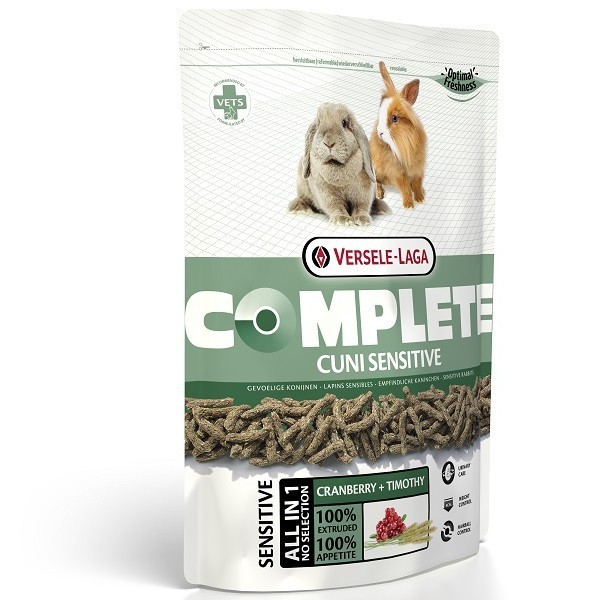 Cuni Complete Rabbit Food อาหารกระต่าย สูตร Adult/Junior/Sensitive ขนาด 500-1.75kg