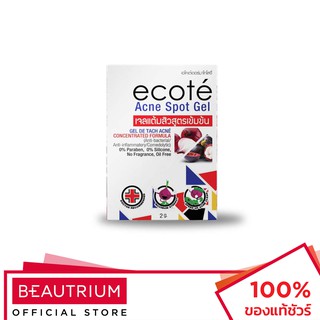 ECOTE Acne Spot Gel เจลแต้มสิว 2g