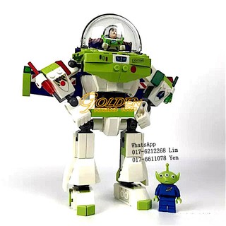 ของเล่น ตัวต่อ ของสะสม  Toy Story Buster Buzz Lightyear   จำนวน 243 ชิ้น พร้อมคู่มือการประกอบ - SY 941