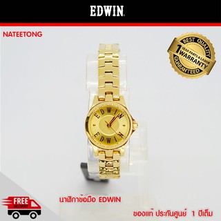 EDWIN นาฬิกาข้อมือผู้หญิง รุ่น EW1L015M0024  ( ของแท้รับประกัน 1 ปี )