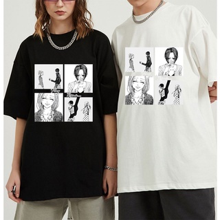 T-shirt  เสื้อยืด พิมพ์ลายกราฟิกการ์ตูนอนิเมะ Nana Osaki Kawaii Nana Manga สไตล์ญี่ปุ่น เหมาะกับฤดูร้อน สําหรับผู้หญิง แ