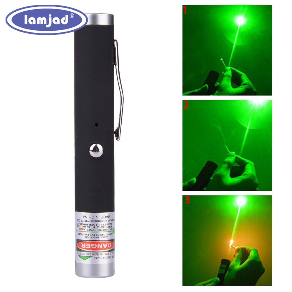 (ส่งจากไทย)5mw laser pointer high power red blue green visible light powerful usb charging cat toy