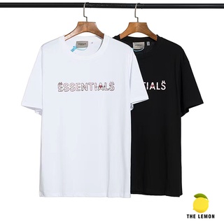 เสื้อยืดโอเวอร์ไซส์ เสื้อยืดโอเวอร์ไซส์ ราคา เสื้อยืด  Fear Of God ESSENTIALS limited คุณภาพสูงS-3XL