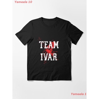 เสื้อยืดผ้าฝ้ายพิมพ์ลายขายดีTeam Ivar T-Shirt Essential T-Shirt เสื้อยืดพิมลาย เสื้อยืดผู้หญิง เสื้อยืดผู้ชาย เสื้อยืดแข