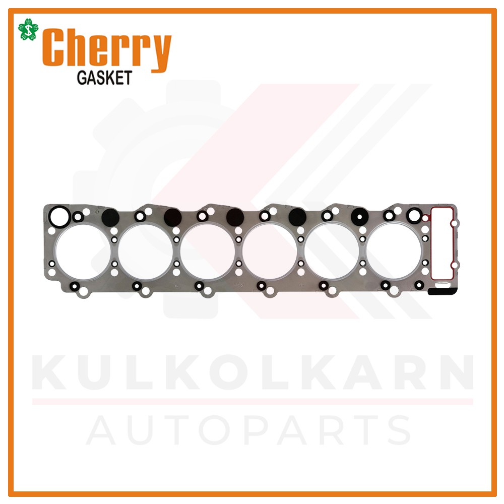 CHERRY ปะเก็นฝาเหล็ก ISUZU FVM32 '01 230hp เครื่อง 6HE1-TC (S1502SS)