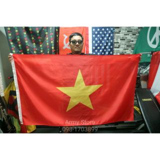 &lt;ส่งฟรี!!&gt; ธงชาติ เวียดนาม Vietnam Flag 4 Size พร้อมส่งร้านคนไทย