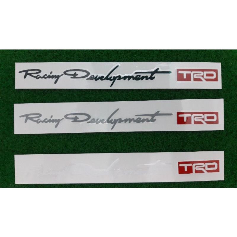 💥สติ๊กเกอร์ ตัวเขียน TRD💥งานตัด 💯%🚀พร้อมส่งจร้า📮📮
